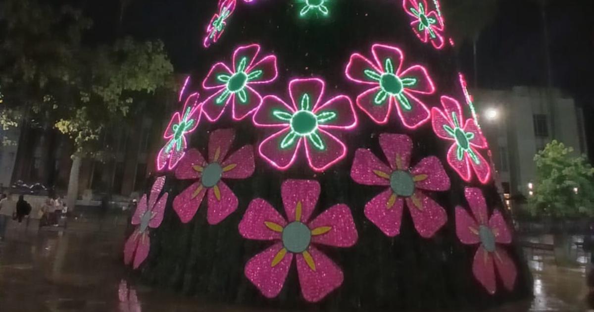 Robadas y vandalizadas se encuentran algunas figuras de los alumbrados navideños en Medellín