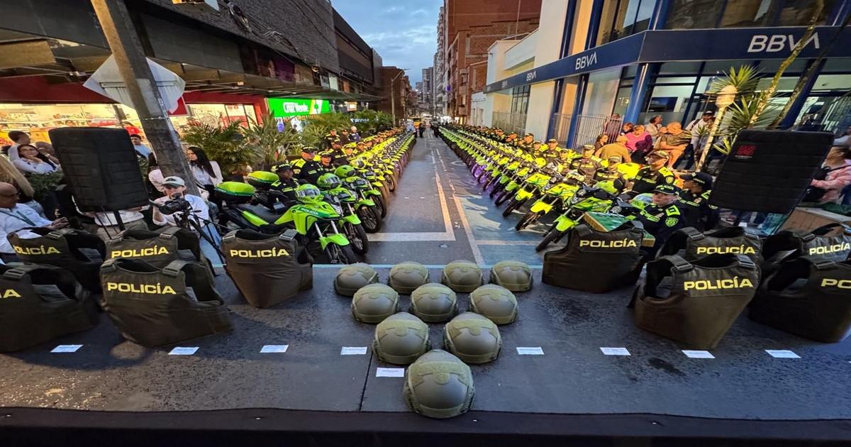 Antioquia fortalece la operatividad de la Policía del Valle de Aburrá con la entrega de equipamiento por $7.500 millones