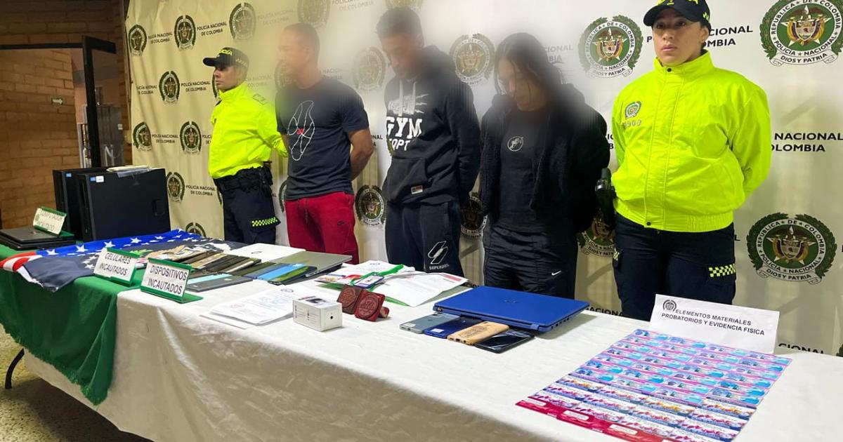 Así operaba la banda que suplantaba agencias de EE. UU. y movía fondos por $2.5 millones de dólares; con epicentro en Medellín