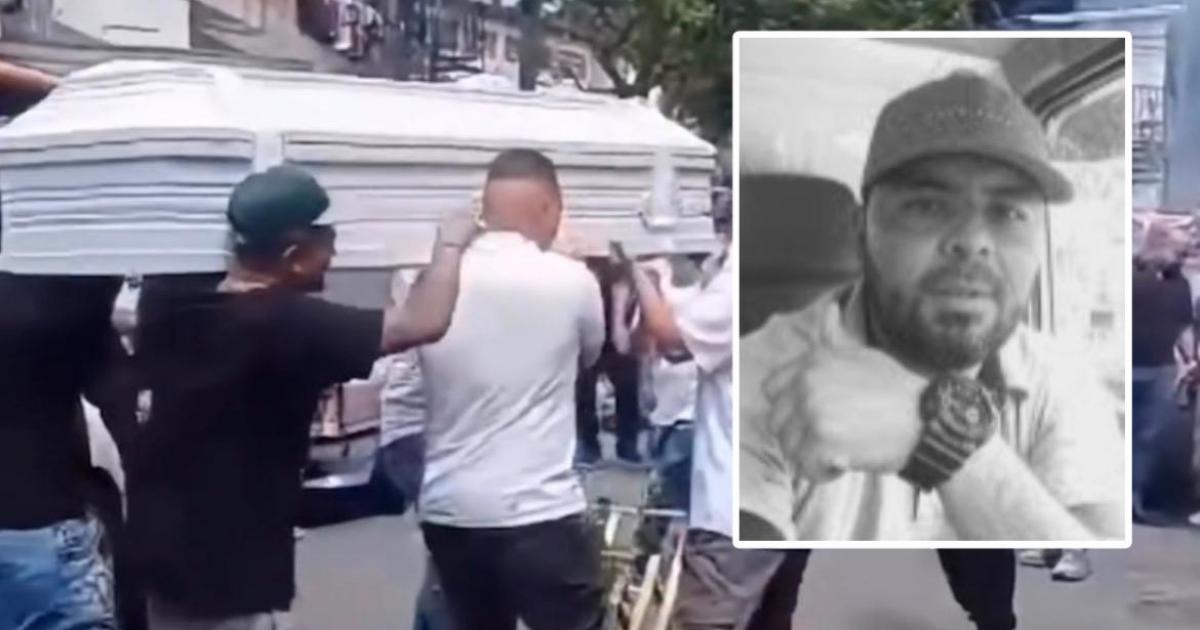 Entre bocinazos y pólvora: Bello despidió a Jhonatan Taborda, conductor del bus del Liceo Antioqueño