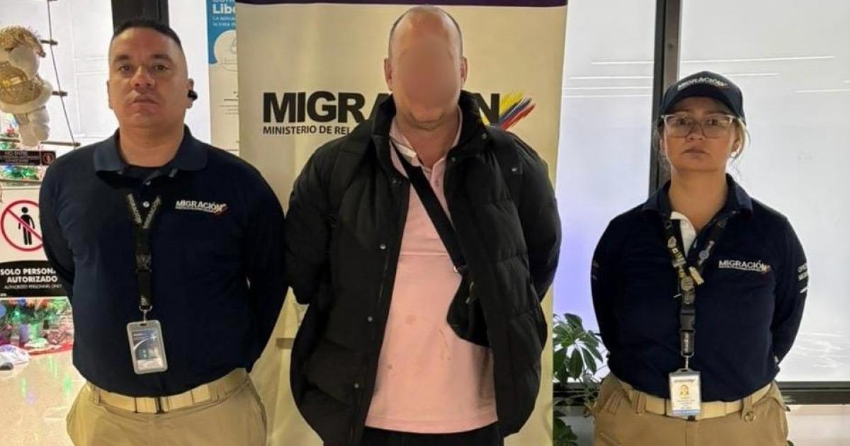 Irlandés buscado por intento de homicidio fue capturado al ingresar al aeropuerto de Antioquia