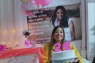 Daniela Henao celebra el cumpleaños de Juliana López.