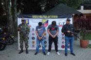 Por estos hechos dos cabecillas de banda criminal fueron capturados