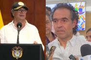 Presidente Gustavo Petro/Alcalde Federico Gutiérrez
