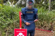 Campo minado deja un muerto y cuatro heridos, uno de ellos con amputación, en límites entre Antioquia y Bolívar 