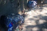 Segundo cuerpo embolsado encontrado este mes en Rionegro: estaba envuelto en cobijas y vinipel