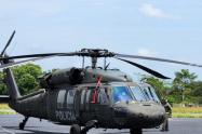 Disidentes de las Farc impactaron helicóptero de la Policía Nacional