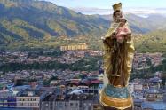 virgen del Carmen representación 