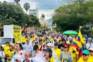 Marchas en Medellín 