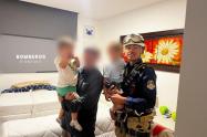 Dos niños fueron rescatados luego de permanecer encerrados en un apartamento 