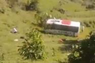 Accidente de tránsito en Oriente de Antioquia