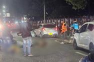 Accidente de tránsito en Bello