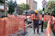 Nuevos cierres viales en Calasanz por obras de energía del Metro de la 80