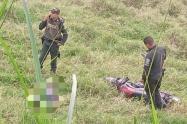 Motociclista muere tras salirse de la vía en zona rural de Amagá 