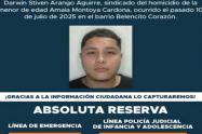 Se entregó el padrastro de la menor de 2 años de edad asesinada el pasado 10 de julio en Altavista.  