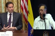 Foto: Petro salió al paso y condenó enérgicamente a Marco Rubio por opinar de este tema.