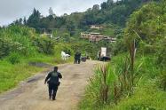 Homicidio en el corregimiento de Palmitas de Medellín 