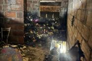 Incendio en una vivienda en Itagüí 