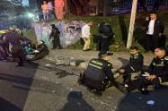 Accidente de tránsito caravana de precandidato presidencial 