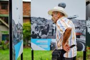 Exposición itinerante en el barrio Loreto de Medellín