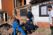 Colapsó el balcón de su apartamento en Rionegro