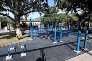 Recuperación de los gimnasios al aire libre de Medellín