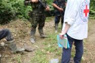 Liberado en Antioquia por parte del Comité Internacional de la Cruz Roja 