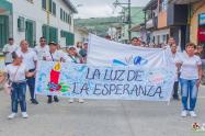 Manifestación en Amalfi Antioquia