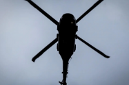 Helicóptero atacado en Antioquia 