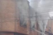 Voraz incendio en el municipio de Itagüi