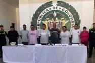 Capturan en Puerto Berrío a alias "Morocho" y a otros siete miembros de la banda "Los Morros", principal expendedora de drogas del municipio