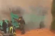 Disturbios en empresa minera en Segovia