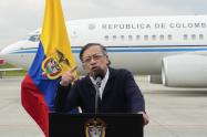 Presidente Gustavo Petro en alocución. 