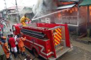 Incendio en el municipio de Riosucio, Chocó deja 10 viviendas afectadas