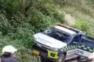 Patrulla de la policía atacada en Buriticá