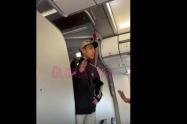 Este hombre causó pánico en el aeropuerto internacional Palonegro de Lebrija, Santander. 