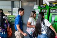 Nuevas máquinas para el pago automático en el Metro de Medellín 
