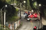 Ataque registrado en el sector de la Asomadera de Medellín