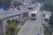 Conductor embistió a un habitante de calle en el centro de Medellín