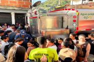 Carrotanques de EPM que suministraran agua en el norte del valle de Aburrá 