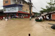Afectaciones por inundaciones en Chocó