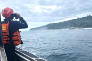 Armada de Colombia avanza en labores de búsqueda de una persona en el Chocó