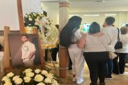 Con familiares y amigos fue despedido B-King en Medellín