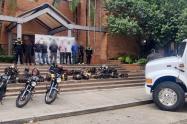 Operativos en Barrio Triste: 10 allanamientos, 8 capturas y 4 vehículos recuperados en el centro de Medellín