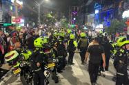 Más de 1.000 uniformados de la Policía reforzarán la seguridad en la celebración de Halloween en Medellín