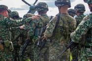 Tropas del Ejercito Nacional de Colombia
