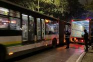 Controles en la movilidad de Metroplús en el barrio Manrique y Aranjuez 