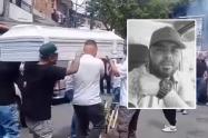Sepelio Jhonatan Taborda, conductor en la tragedia del Liceo Antioquia