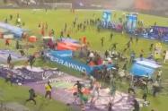 Disturbios en el estadio 