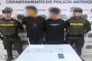 Policía frustra secuestro de un transportador en Valdivia (Antioquia) y captura a dos presuntos responsables